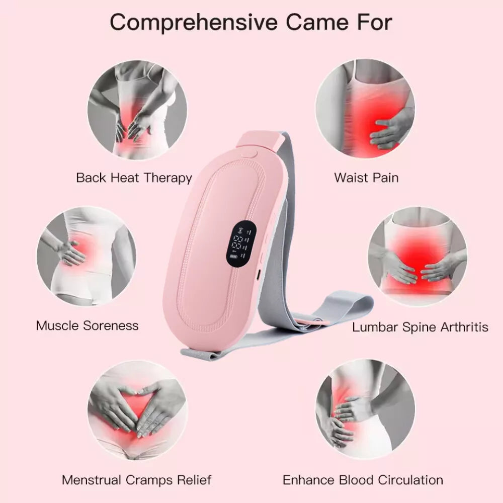 Portable Heat Therapy Pad for Cramp Relief