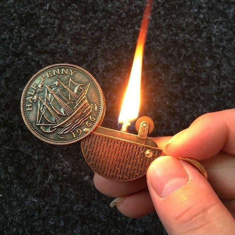 Premium Gas Lighter with Glossy Coating - Halri