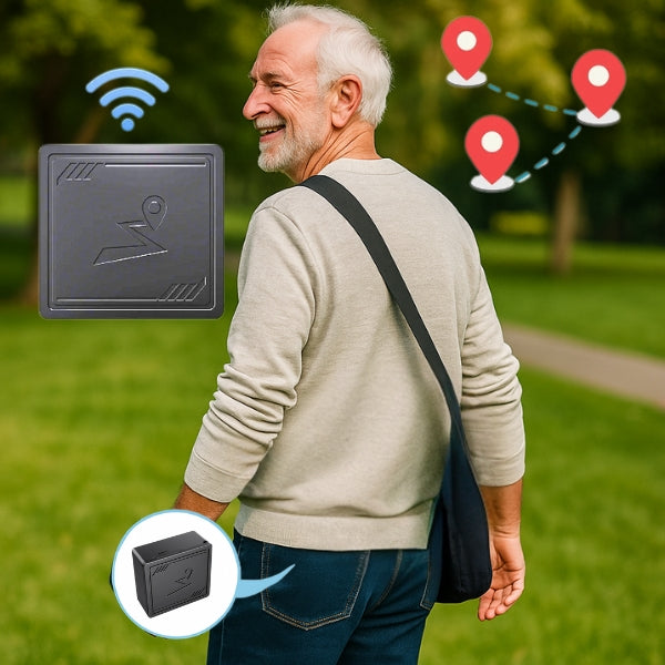 Easy GPS Tracker for Elderly with Fall Alerts - Halri