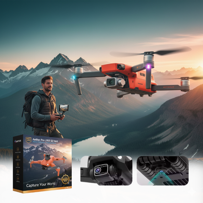 High Tech 4K GPS Drone with 360 Safety Sensor - Halri