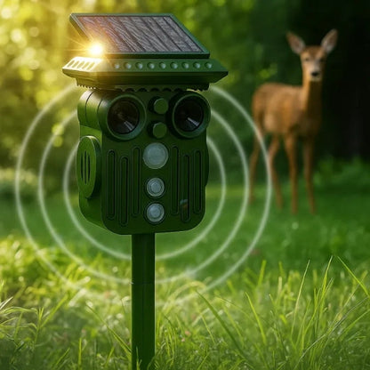 Outdoor Solar Deer Deterrent | Waterproof and Adjustable - Halri