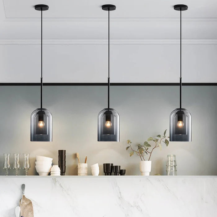 Clear Glass Hanging Lamp - Halri