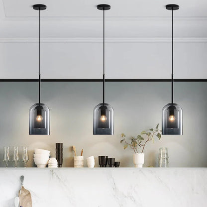 Clear Glass Hanging Lamp - Halri