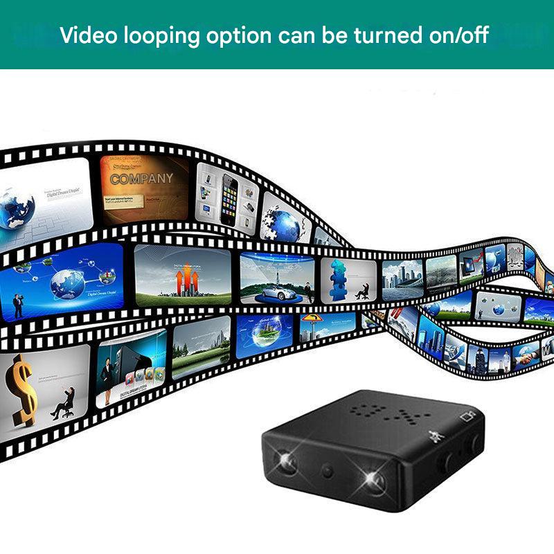 Compact WiFi Home Security Camera with Night Vision