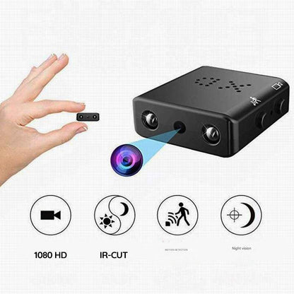 Compact WiFi Home Security Camera with Night Vision
