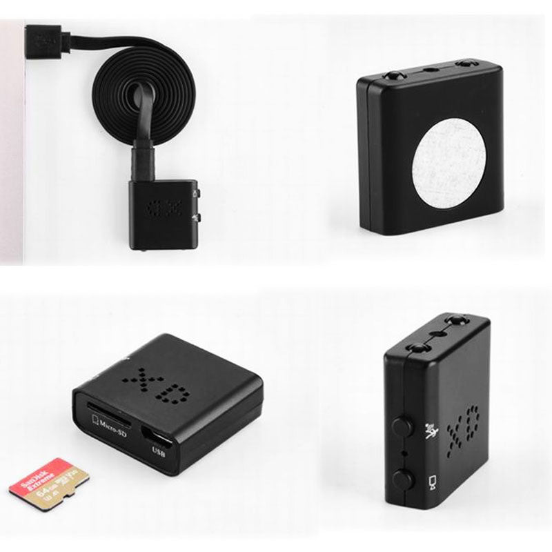 Compact WiFi Home Security Camera with Night Vision