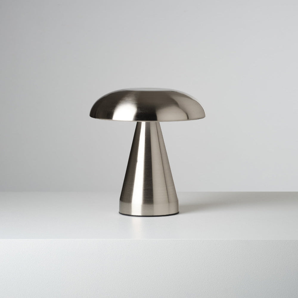 Contemporary USB Rechargeable Metal Desk Lamp - Halri