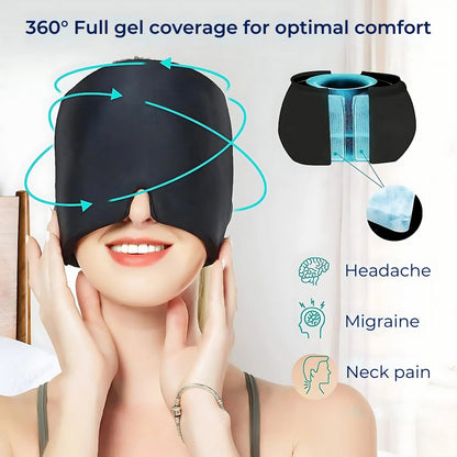 Cold Therapy Head Wrap | Soothing Relief for Migraines