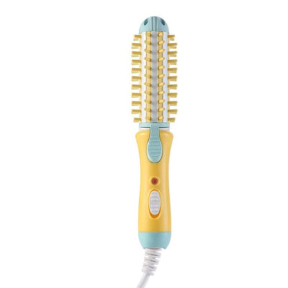 Mini Curling Iron Brush, Mini Hair Straightener Brush, Tourmaline Ceramic Travel Size Hair Curler