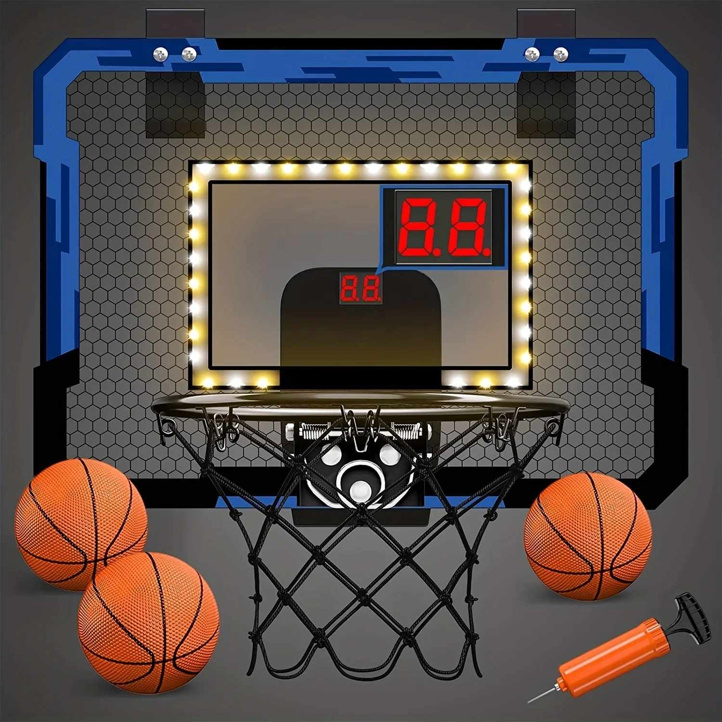 Compact Kids Basketball Hoop with Easy Hang - Halri