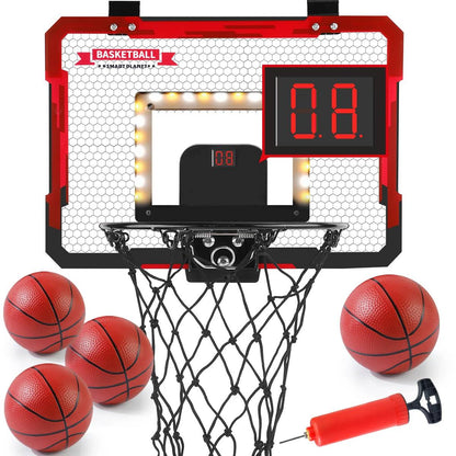 Mini Basketball Hoop with Fixed Hanging, Real Shooting Fun, Durable Polypropylene, Quick Setup & Removal For Ages 3+