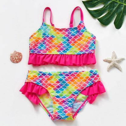 Girls' Cute Mini Swim Bikini Set