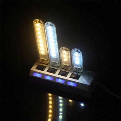 Mini USB LED Reading Lamp – Portable Eye-Friendly Light for Laptops and Power Banks, Compact and Energy-Efficient Design 5