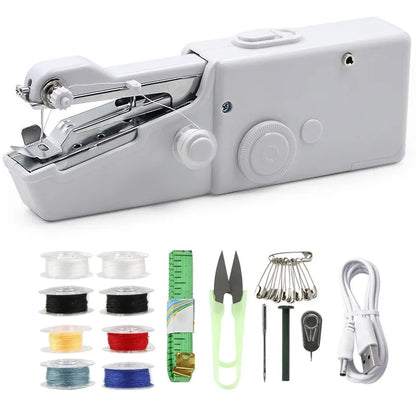Compact Portable Automatic Sewing Machine for Home Use