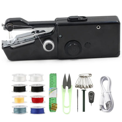 Compact Portable Automatic Sewing Machine for Home Use