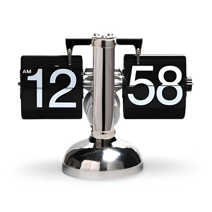 Simple Flip Clock with Automatic Flip Mechanism - Halri