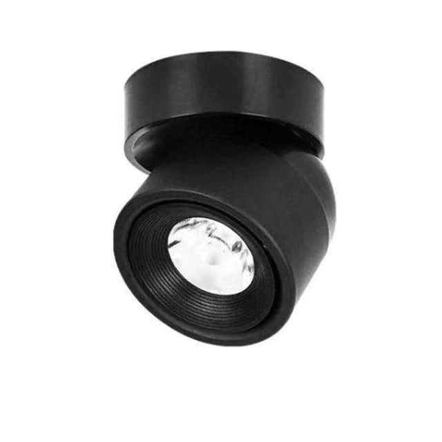 Sleek LED Rotating Ceiling Lamp with Aluminum Finish - Halri