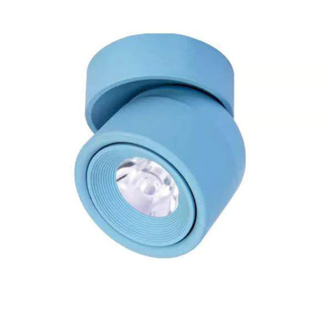 Minimalist LED Spotlight with 340° Rotation – Elegant Ceiling Spotlight for Warm Light Ambiance, Aluminum Design 8