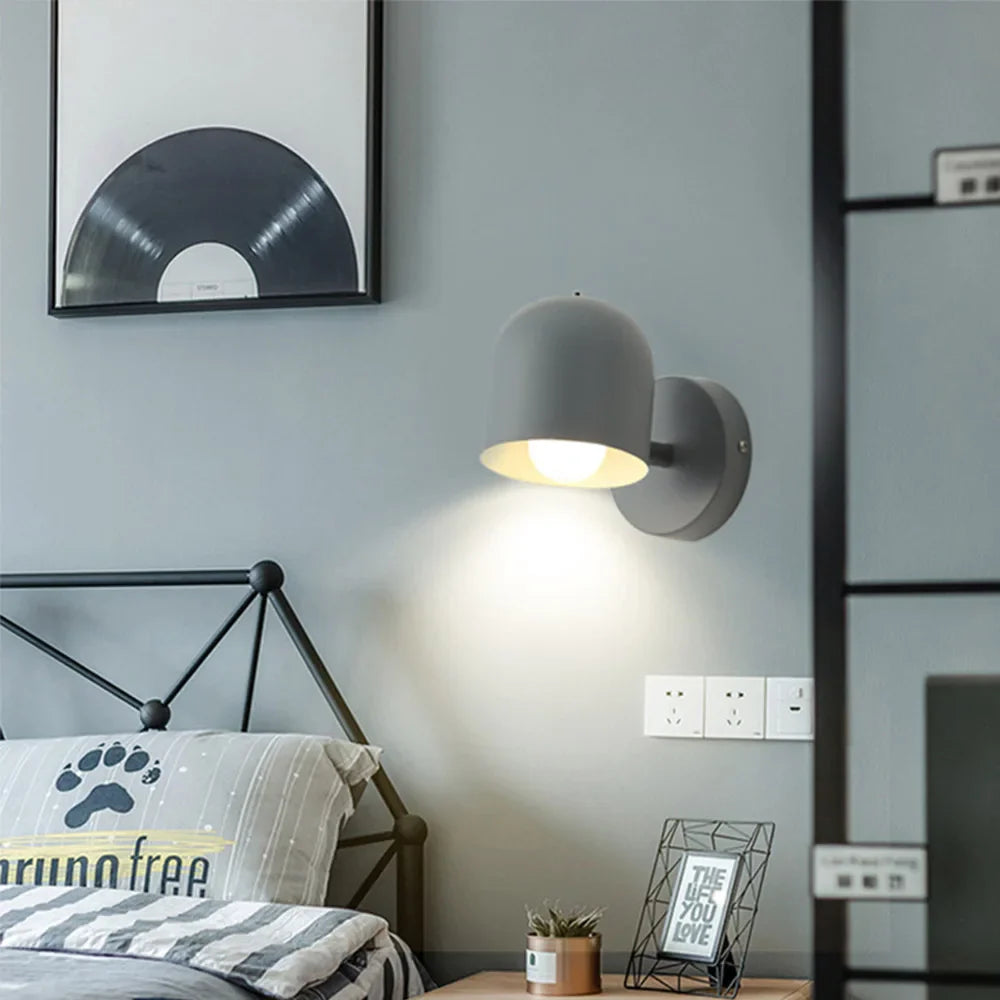 Minimalist LED Wall Light with Durable Metal Construction – Sculptural Design for Modern Spaces 5