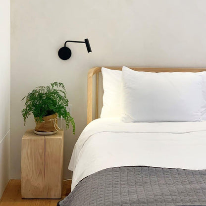 Minimalist LED Wall Sconce with Adjustable Arm – Modern Indoor Wall Light Fixture in Multiple Finishes 3