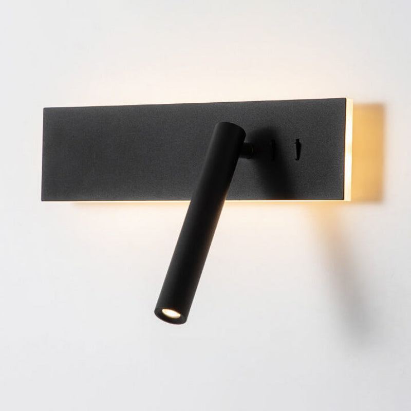 Simple Slim LED Wall Lamp – Contemporary Metal Light - Halri