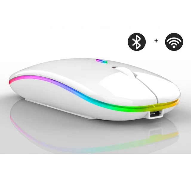 Compact Rechargeable Bluetooth Wireless Mouse