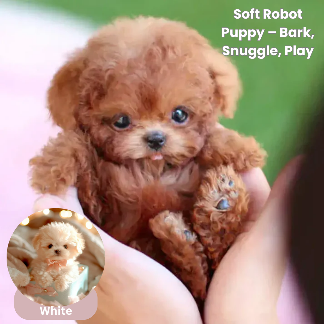 Cuddly Plush Dog Companion Toy - Halri