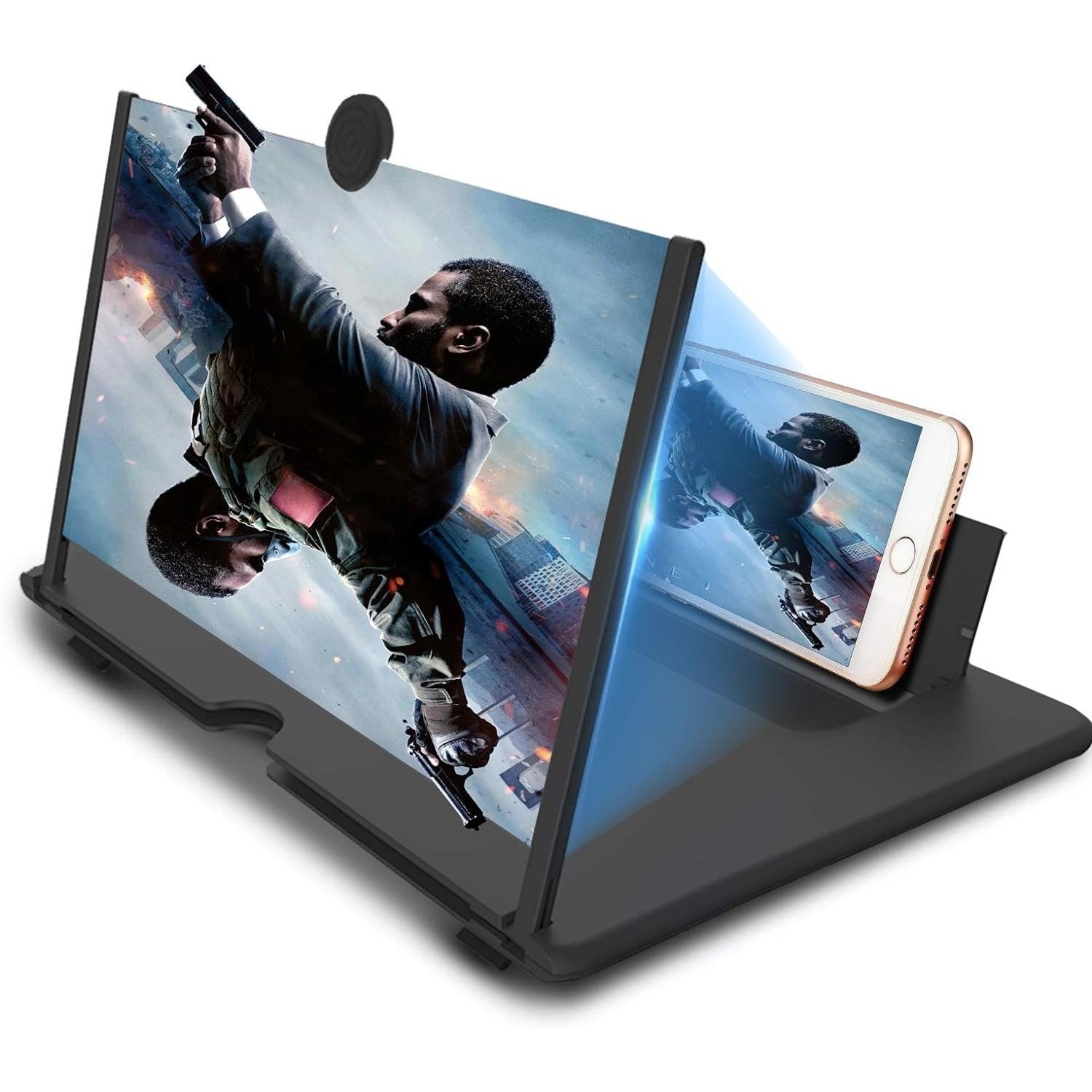 Portable Phone Screen Amplifier - HD 3D Display Magnifier - Halri