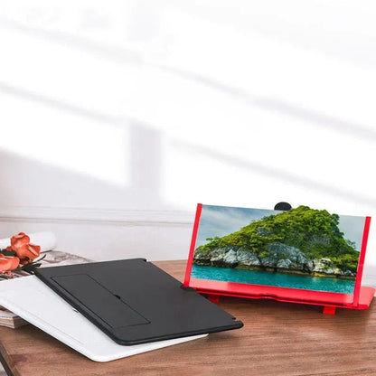Mobile Phone Screen Magnifier - 3D Screen with HD Display, 3–4 Times Magnification