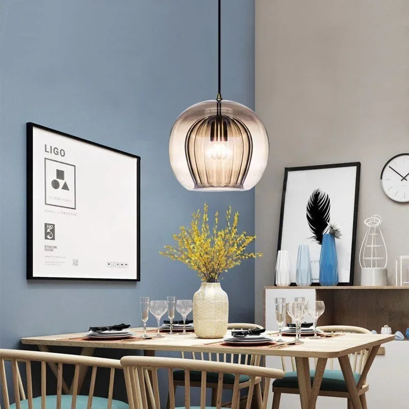 Stylish Glass Hanging Lamp