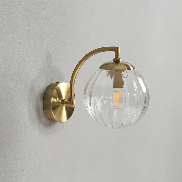 Modern Glass LED Wall Light