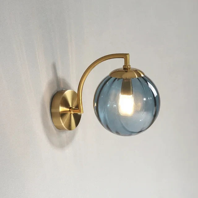 Modern Glass LED Wall Light