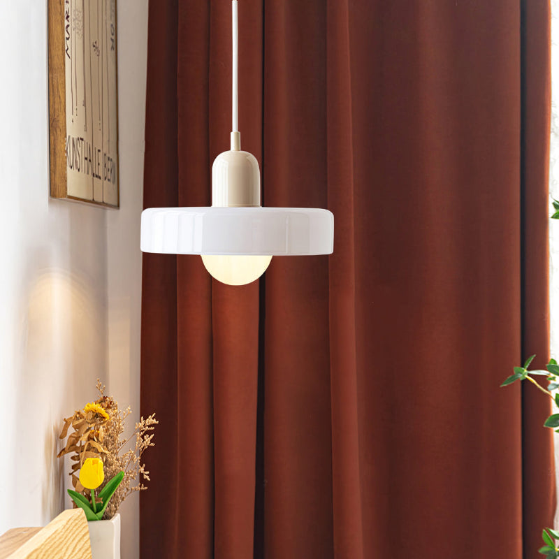 Vintage Style Glass Pendant Lighting Fixture