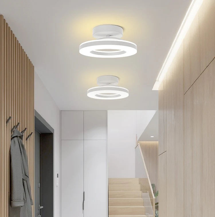 Chic Modern Iron Round Ceiling Light