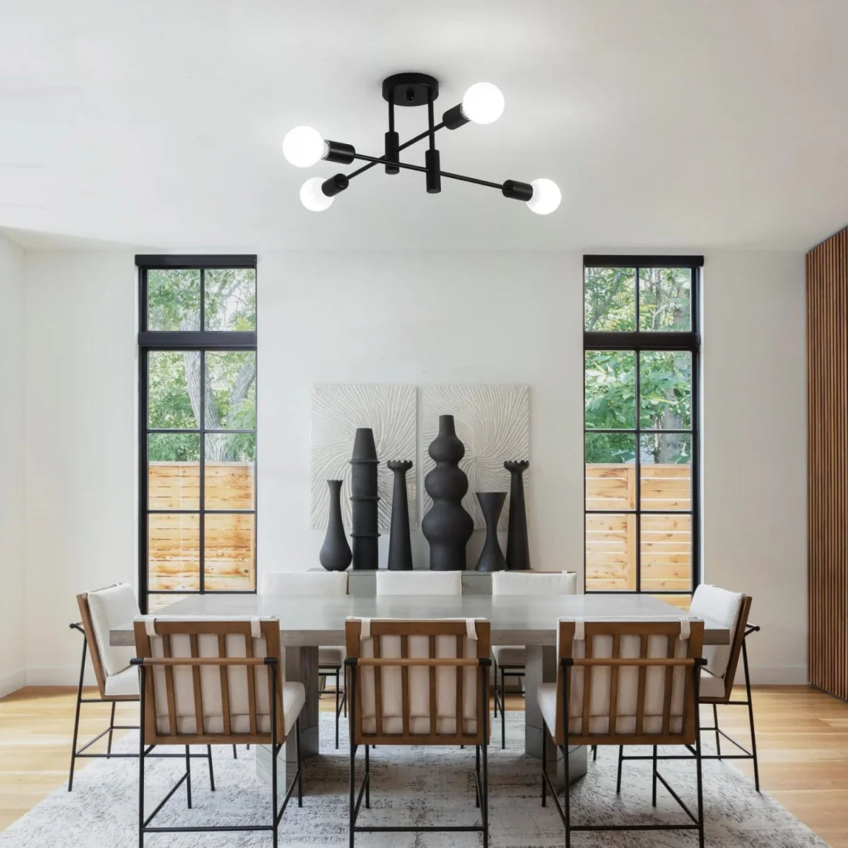 Modern Nordic Multiple Blubs Ceiling Light