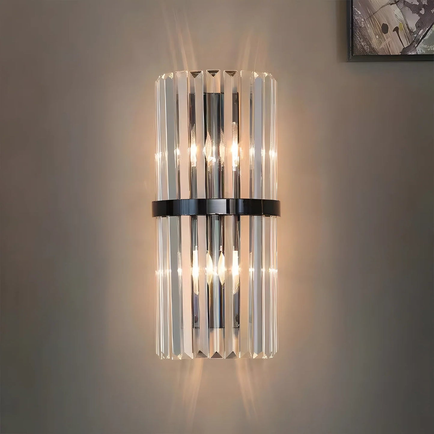 Sleek Contemporary Metal LED Wall Lamp - Halri
