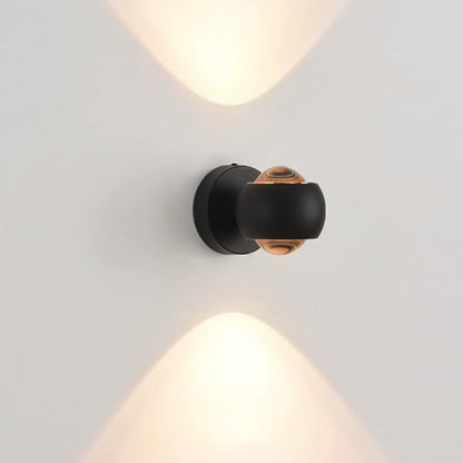 Modern 350° Rotating LED Wall Light - Adjustable Minimalist Wall Lamp for Indoor and Outdoor Use 9