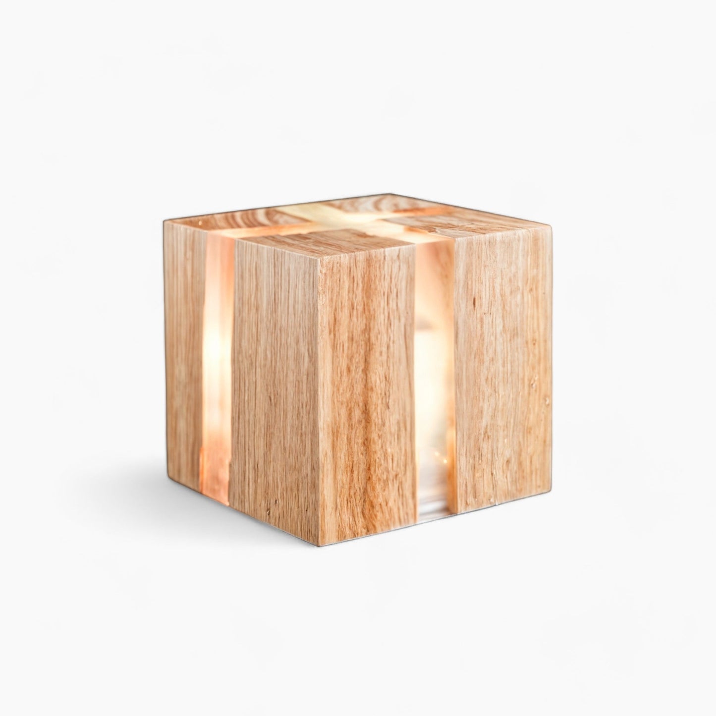 Warm LED Wooden Table Lamp - Halri
