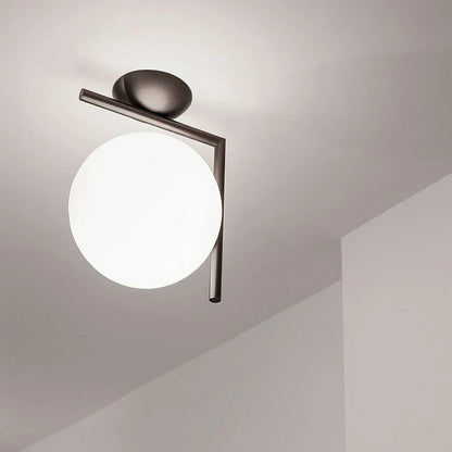 Modern Globe Wall Light for Living Room or Bedroom