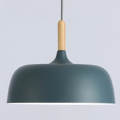 Modern LED Chandelier Light – Elegant Iron and Wood Design for Dining Room and Living Space, Energy Efficient Illumination 7
