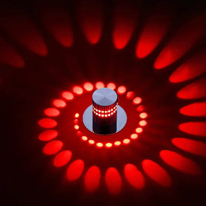 Modern LED Color-Changing Wall Light Fixture for Hallways and Corridors - Smart Remote Control, Energy-Efficient Design 2