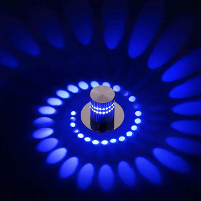 Modern LED Color-Changing Wall Light Fixture for Hallways and Corridors - Smart Remote Control, Energy-Efficient Design 5