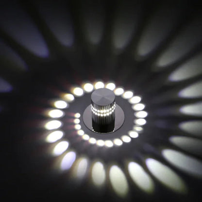 Modern LED Color-Changing Wall Light Fixture for Hallways and Corridors - Smart Remote Control, Energy-Efficient Design 6