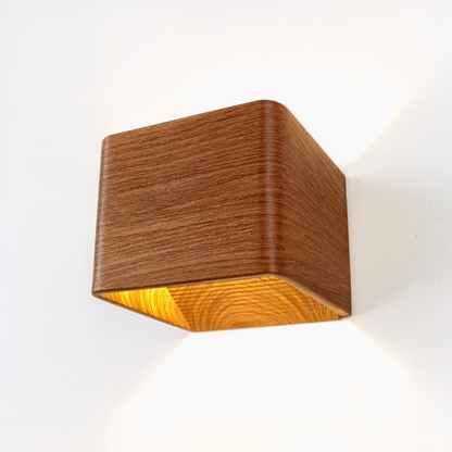 Stylish Wooden LED Wall Sconce - Halri