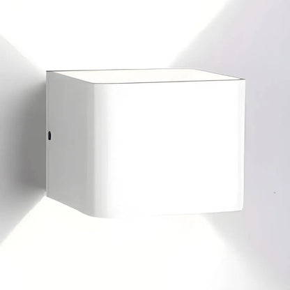 Modern LED Wall Sconce - Energy-Efficient Aluminum Bathroom Wall Light for Bedroom and Living Space 3
