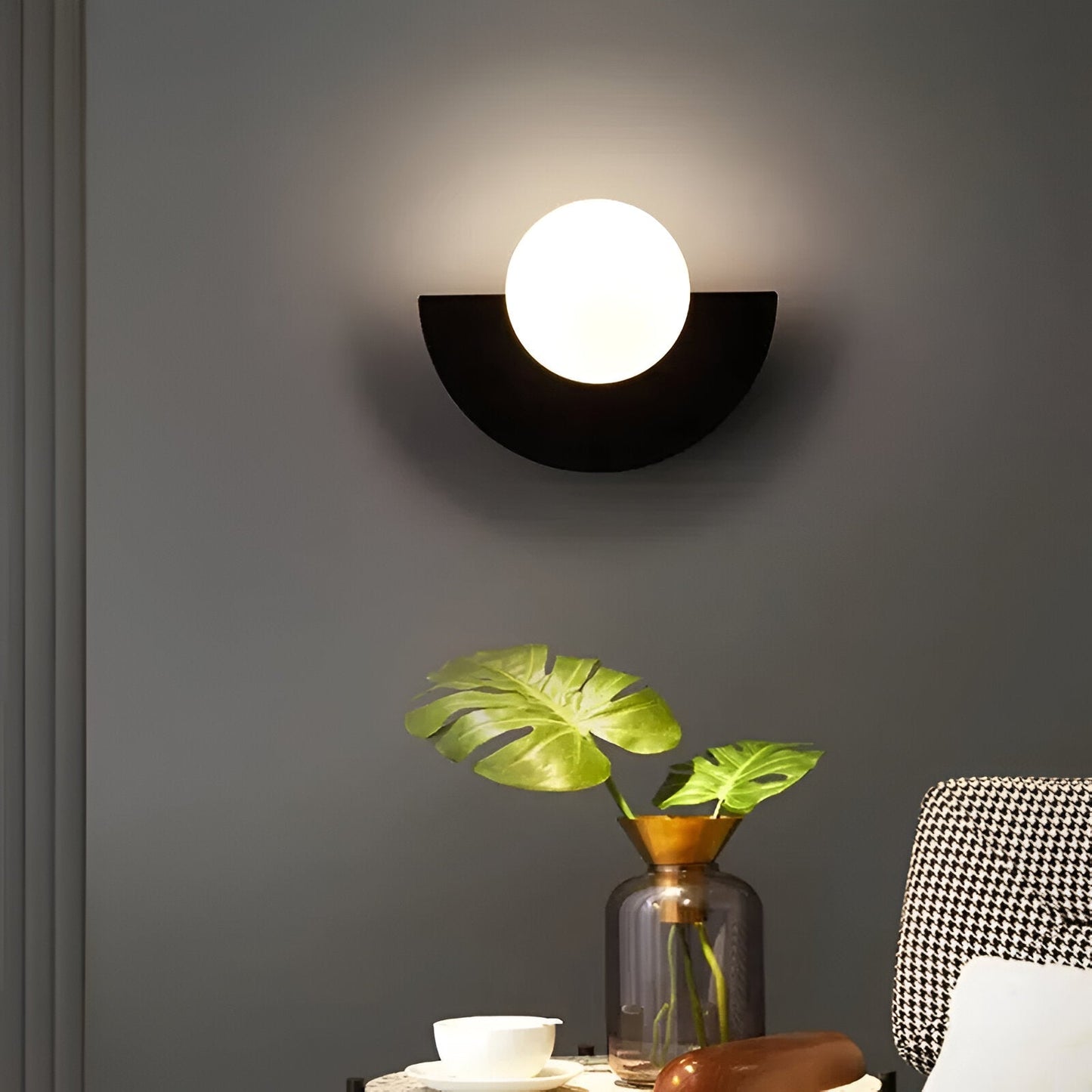 Modern Spherical Wall Light – Elegant LED Wall Lamp for Living Room, Bedroom, and Kids' Room, Energy Efficient Design 3
