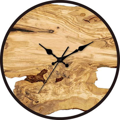 Clear Glass Wall Clock - Elegant Home Decoration - Halri