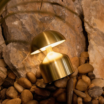 Stylish Metal Desk Lamp - Adjustable and Rechargeable - Halri