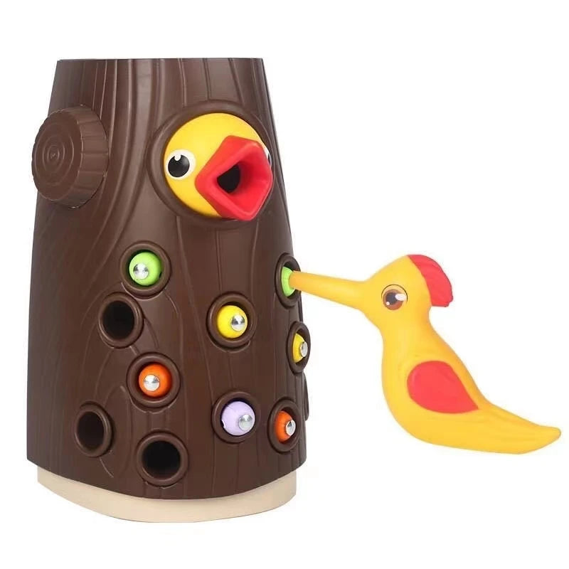 Fun Wooden Bird Matching Toy