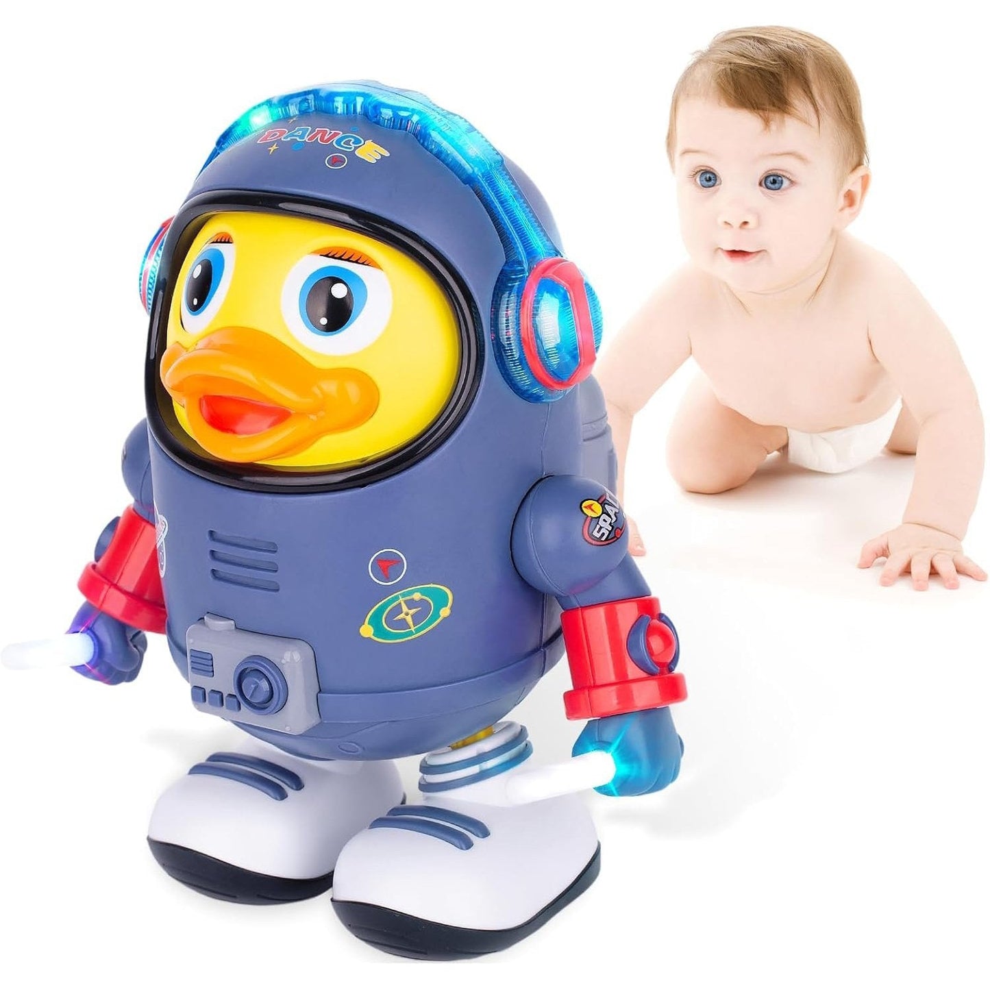 Fun Baby Music Light Toy with Spinning Motion - Halri